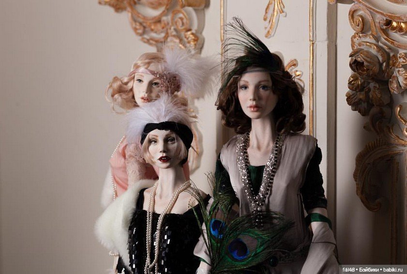 Авторские куклы Юлии Веллер