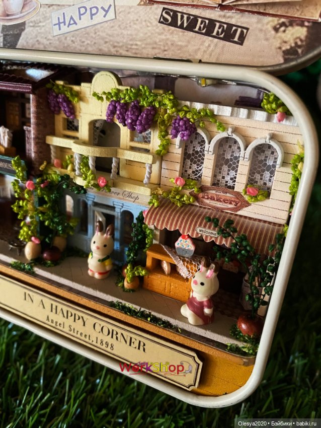 Шкатулка с кварталом 🏘 — Румбоксы и кукольные интерьеры: фото (фото 3)