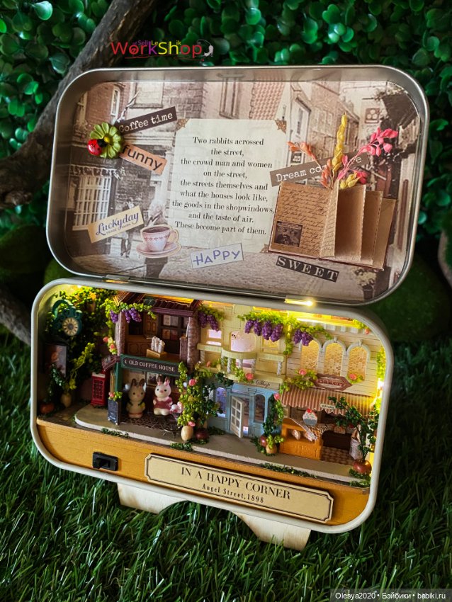 Шкатулка с кварталом 🏘 — Румбоксы и кукольные интерьеры: фото