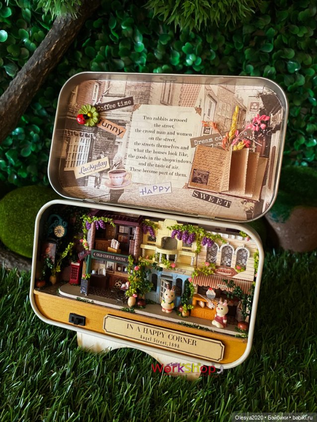 Шкатулка с кварталом 🏘 — Румбоксы и кукольные интерьеры: фото (фото 2)