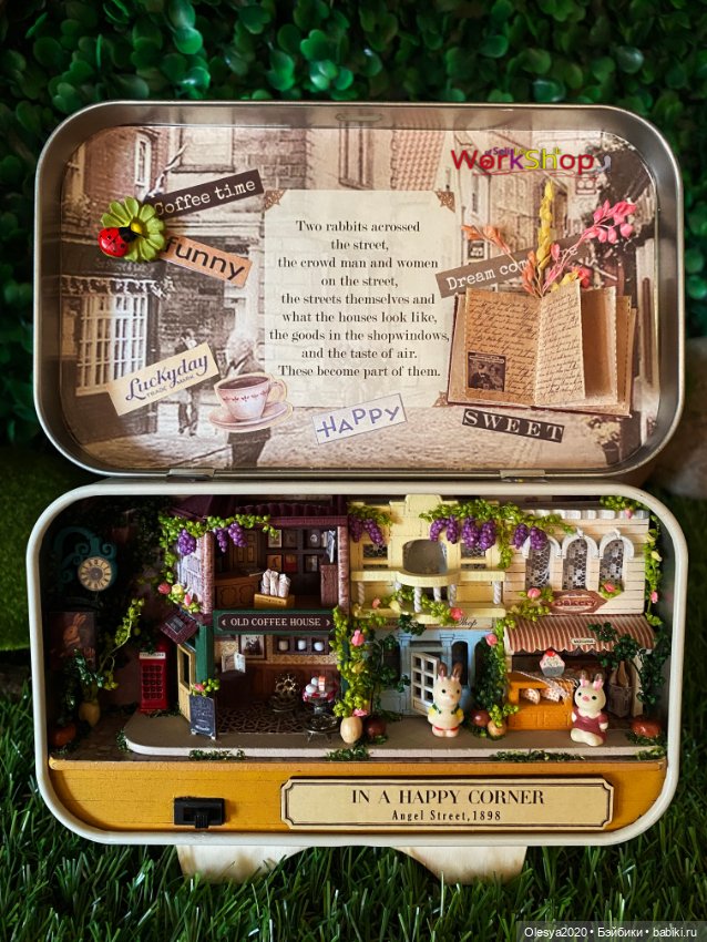 Шкатулка с кварталом 🏘 — Румбоксы и кукольные интерьеры: фото (фото 9)