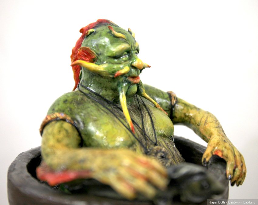 "Водяной" на выставке "Куклы с характером. Четвертая высота" (фото 10)