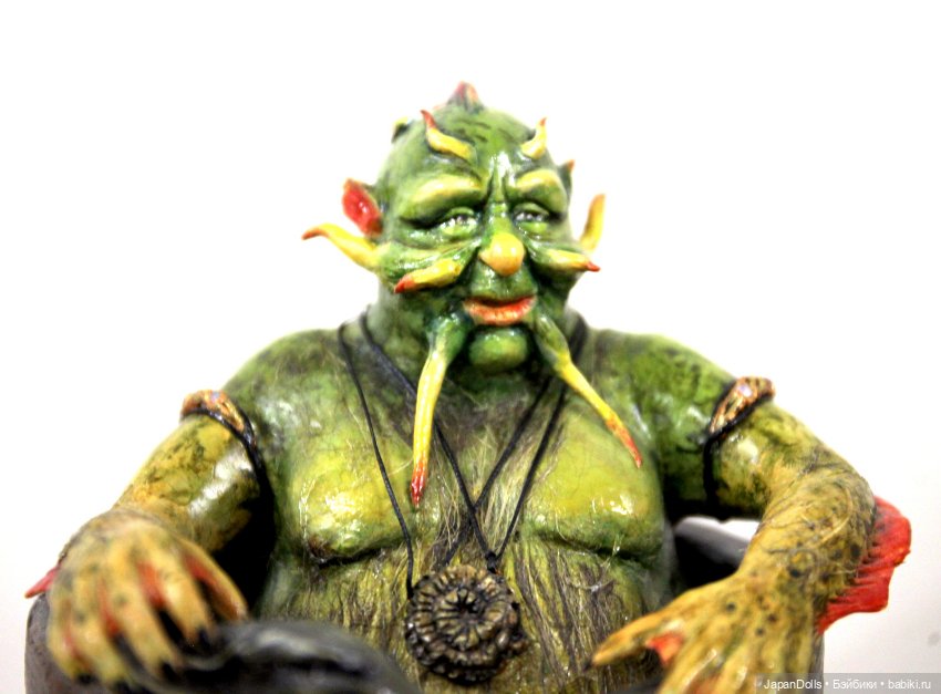 "Водяной" на выставке "Куклы с характером. Четвертая высота" (фото 2)