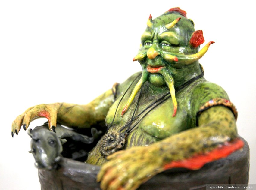 "Водяной" на выставке "Куклы с характером. Четвертая высота" (фото 5)