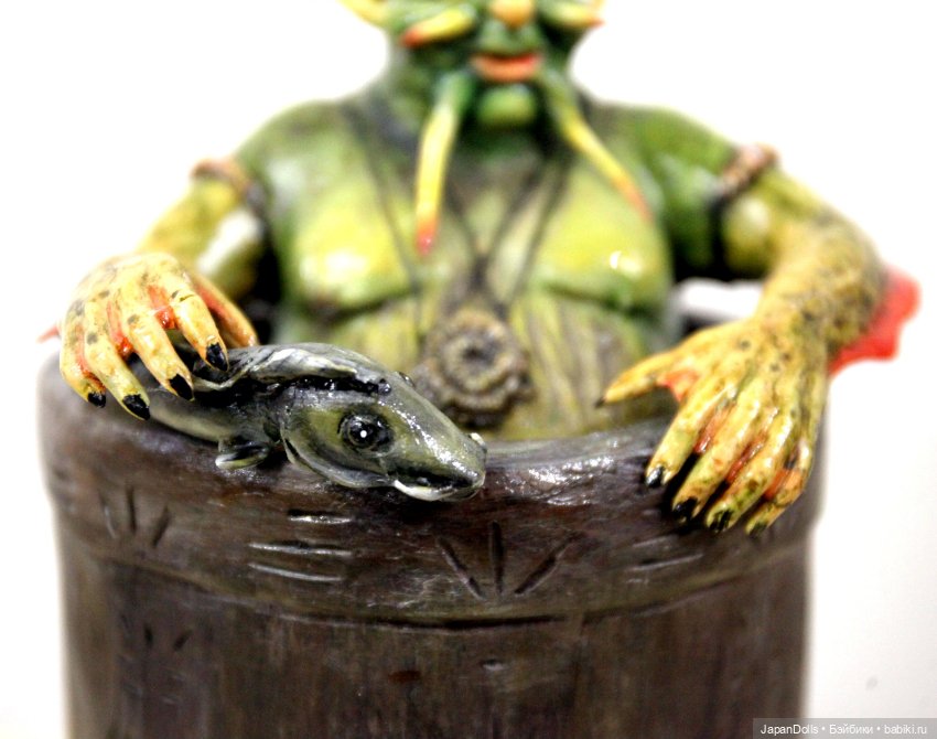 "Водяной" на выставке "Куклы с характером. Четвертая высота" (фото 3)