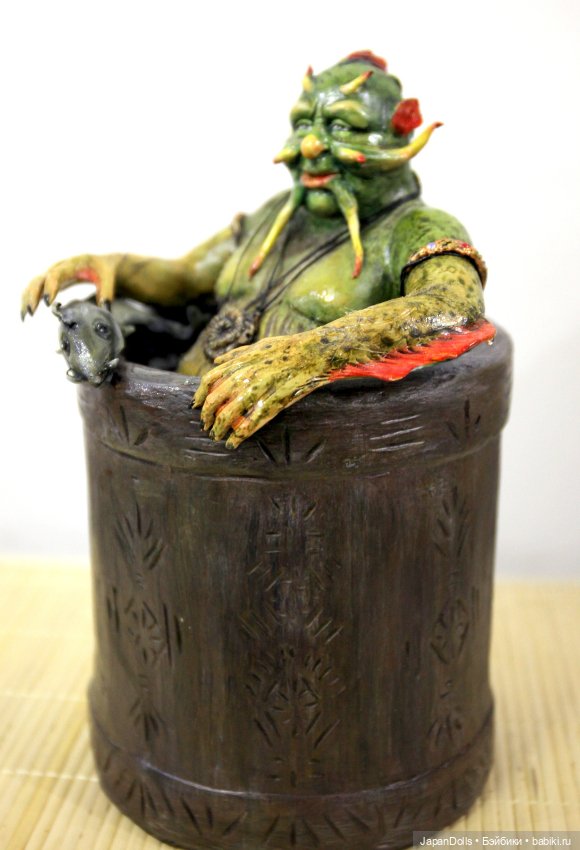 "Водяной" на выставке "Куклы с характером. Четвертая высота" (фото 6)