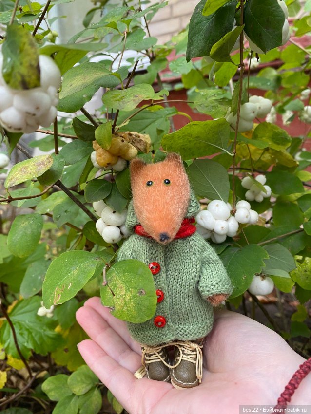 Золотая осень Луки — Авторские мишки Тедди и друзья: фото (фото 5)