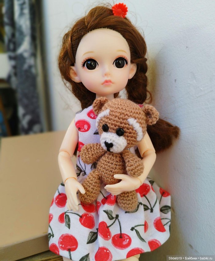 Бесплатная выкройка платья для шарнирной куклы 30 см (не БЖД) (фото 5)