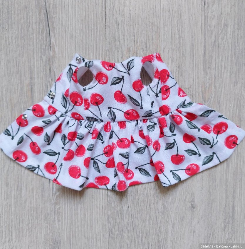 Бесплатная выкройка платья для шарнирной куклы 30 см (не БЖД) (фото 9)