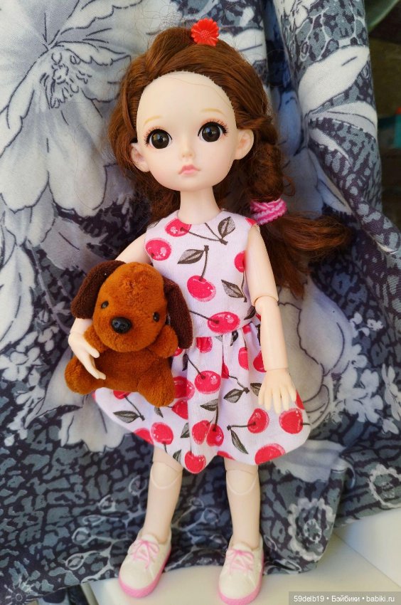 Бесплатная выкройка платья для шарнирной куклы 30 см (не БЖД) (фото 7)