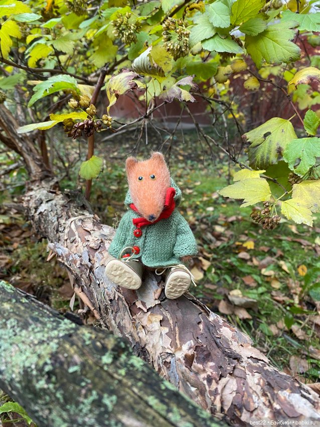 Золотая осень Луки — Авторские мишки Тедди и друзья: фото (фото 3)