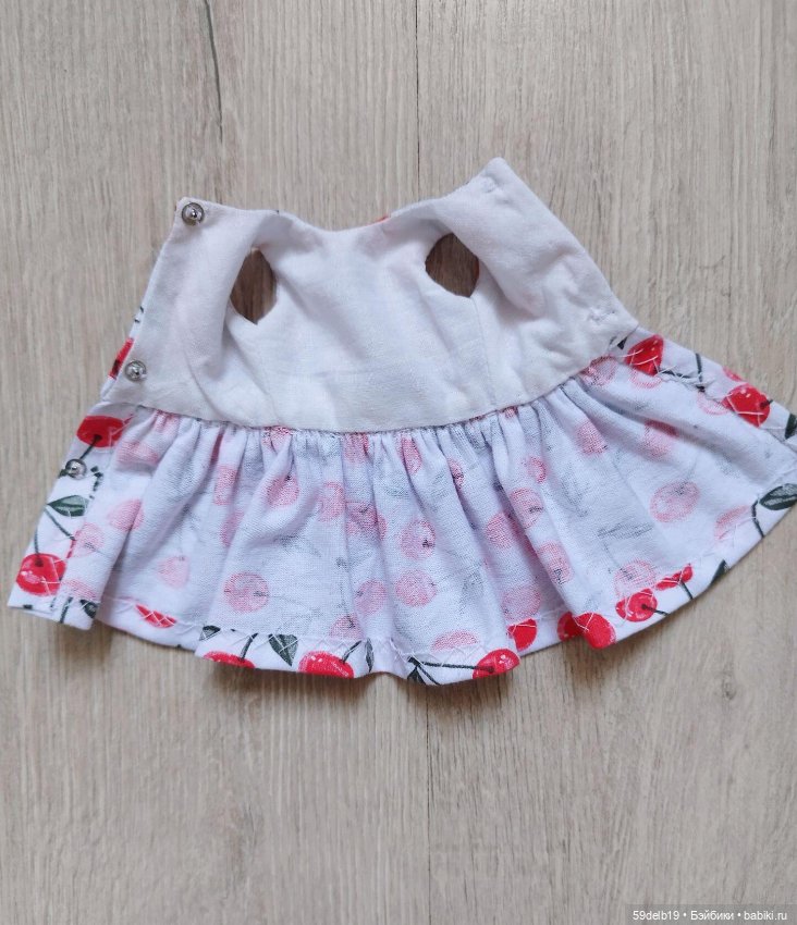 Бесплатная выкройка платья для шарнирной куклы 30 см (не БЖД) (фото 8)