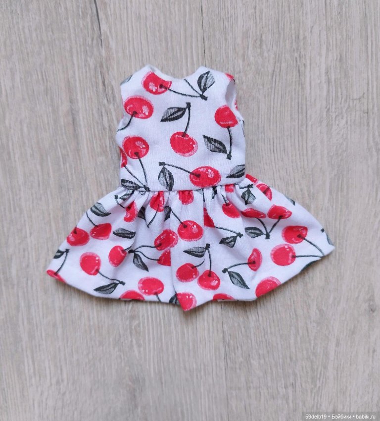 Бесплатная выкройка платья для шарнирной куклы 30 см (не БЖД) (фото 10)