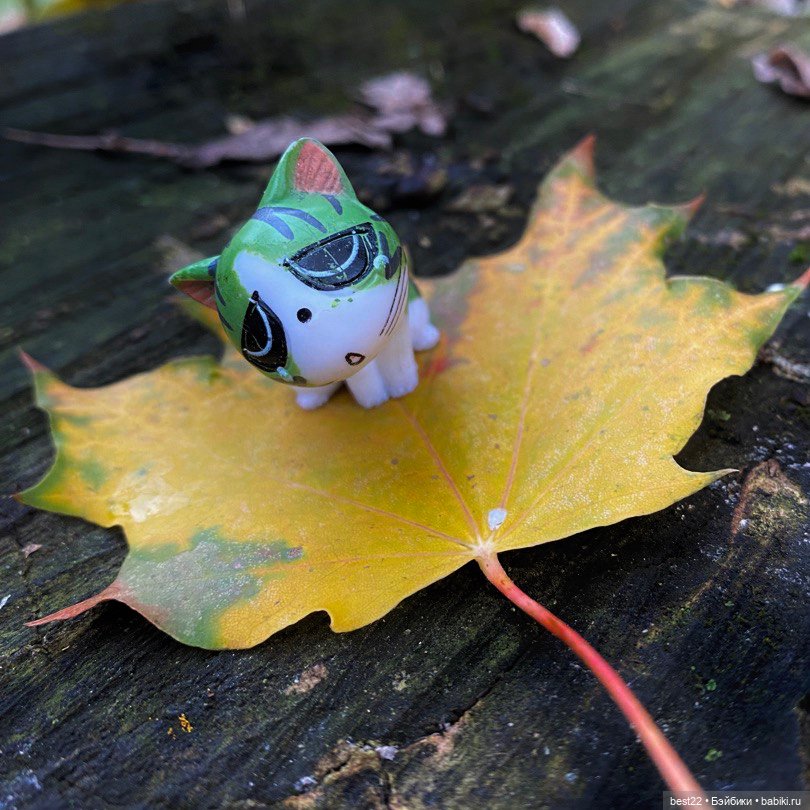 Зеленый кот — Коллекционные фигурки (разное): животные (фото 5)