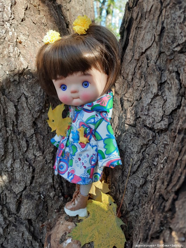 Золото осени 🍂🍁 — Куклы Qbaby (Кьюбейби) Rodgerdoll: для тела Ob11 (фото 5)