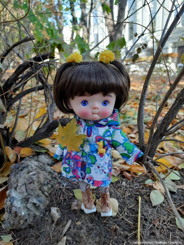 Золото осени 🍂🍁 — Куклы Qbaby (Кьюбейби) Rodgerdoll: для тела Ob11 (фото 2)