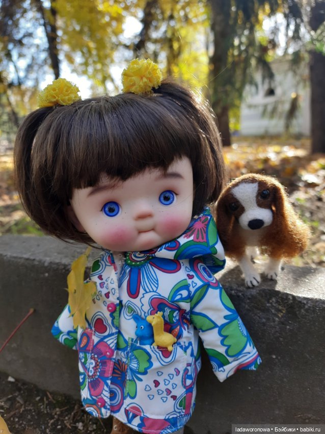 Золото осени 🍂🍁 — Куклы Qbaby (Кьюбейби) Rodgerdoll: для тела Ob11 (фото 3)