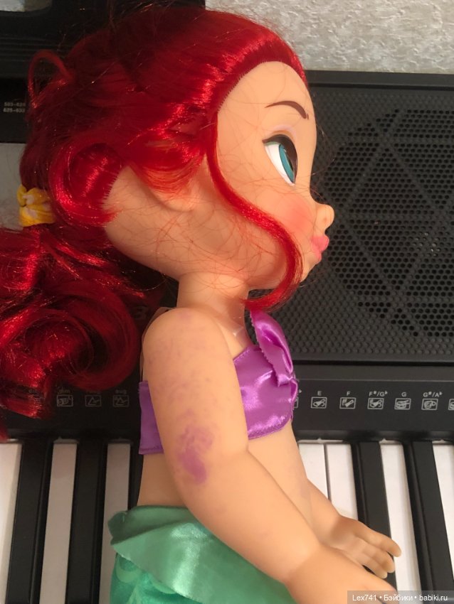 Прошу помочь с выведением пятна на лице куколки (фото 3)