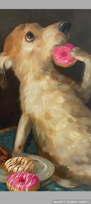 Потрясающие звери c говорящими глазами на картинах Alina Shriver (фото 7)