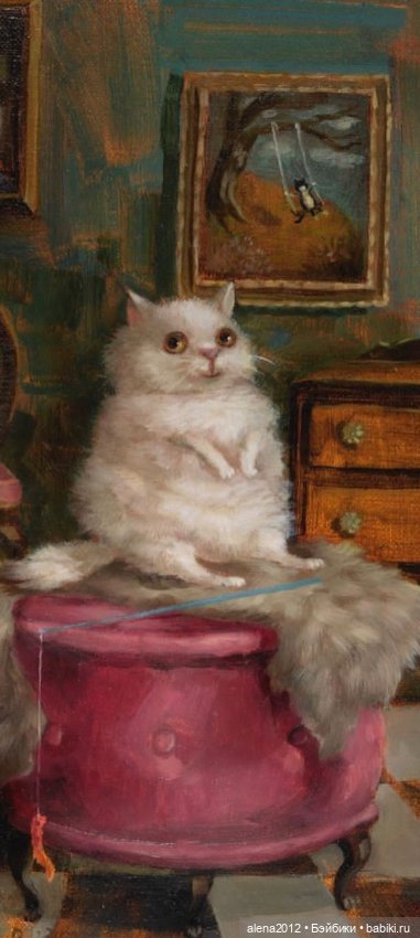 Потрясающие звери c говорящими глазами на картинах Alina Shriver (фото 5)