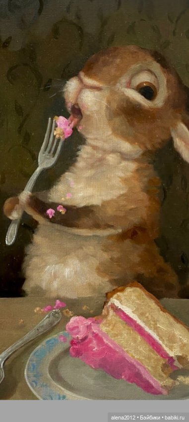 Потрясающие звери c говорящими глазами на картинах Alina Shriver (фото 9)