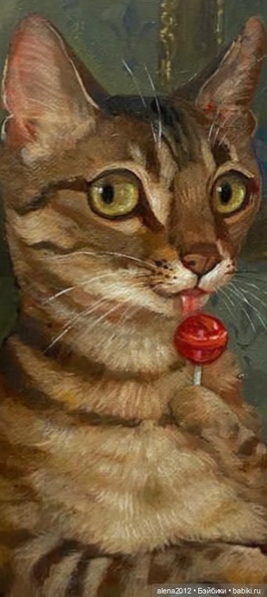 Потрясающие звери c говорящими глазами на картинах Alina Shriver