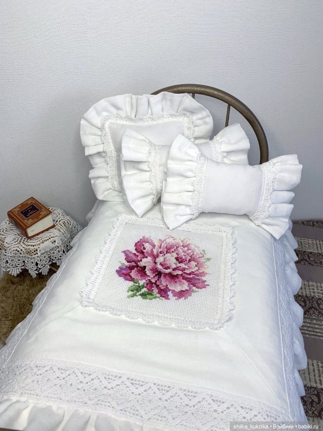Кукольная постель в стиле прованс