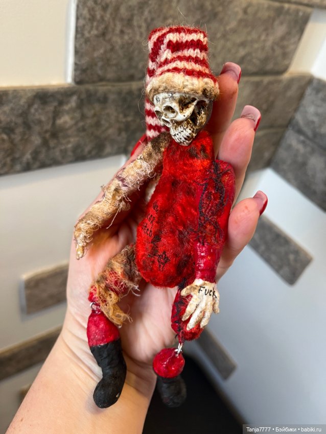 Crazy Santa — Авторские мишки Тедди и друзья: фото (фото 6)