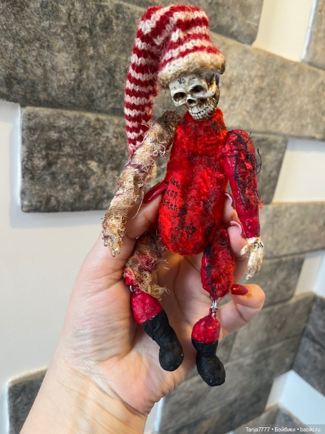 Crazy Santa — Авторские мишки Тедди и друзья: фото (фото 2)