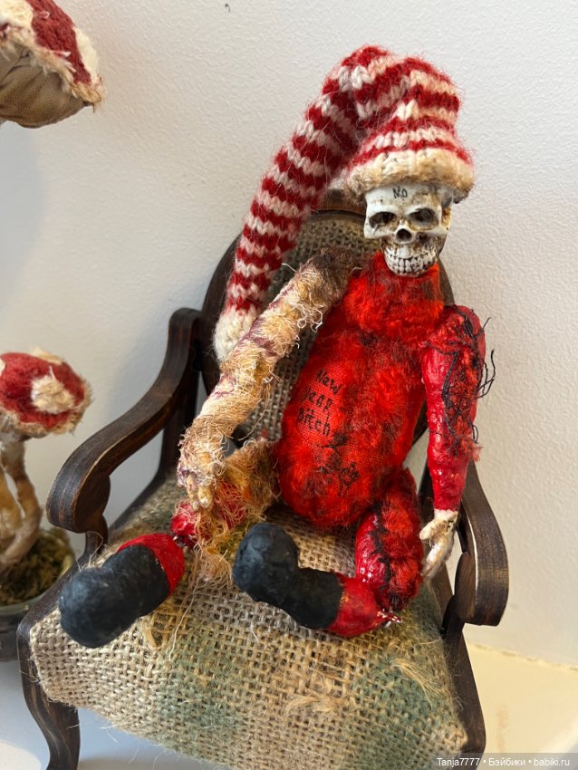 Crazy Santa — Авторские мишки Тедди и друзья: фото