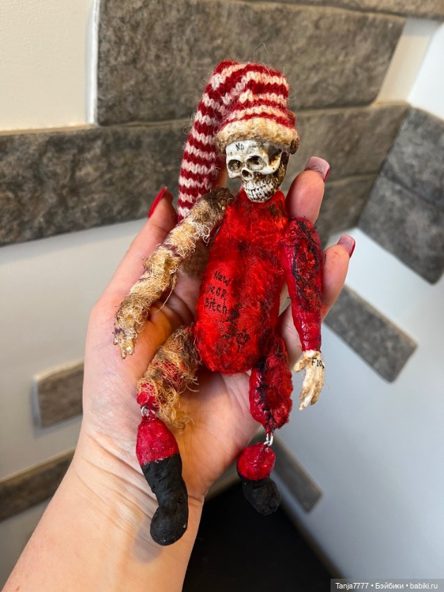 Crazy Santa — Авторские мишки Тедди и друзья: фото (фото 4)