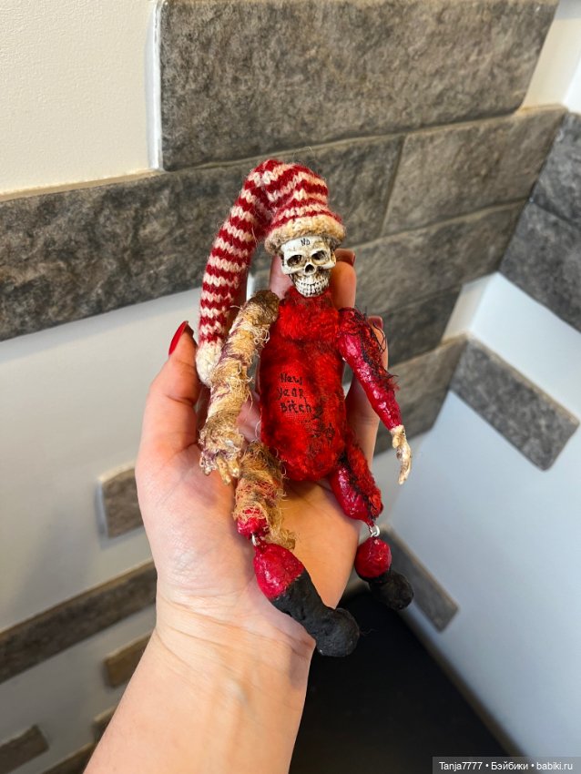 Crazy Santa — Авторские мишки Тедди и друзья: фото (фото 5)