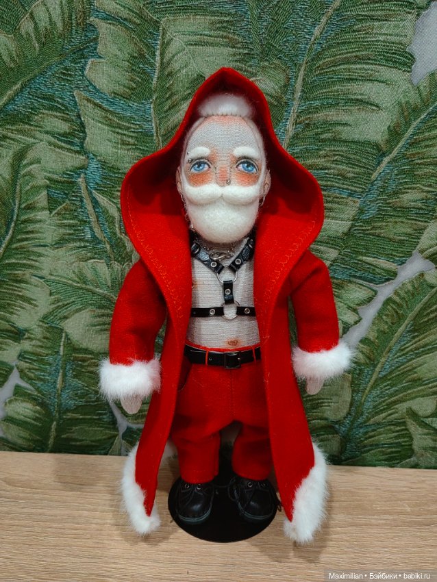 Санта с характером — Авторские текстильные куклы: Вальдорфские (фото 3)