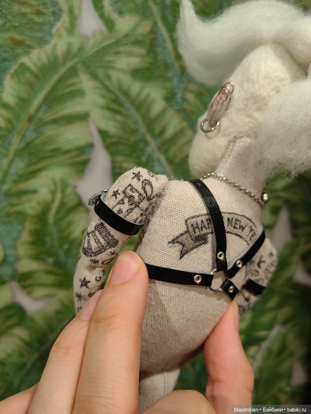 Санта с характером — Авторские текстильные куклы: Вальдорфские