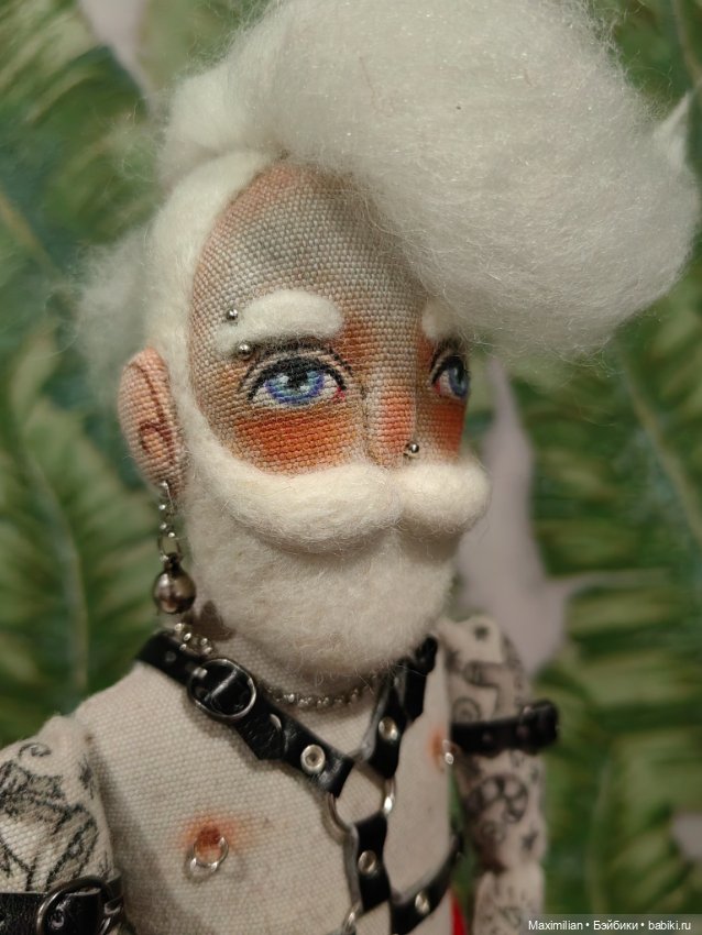 Санта с характером — Авторские текстильные куклы: Вальдорфские (фото 10)