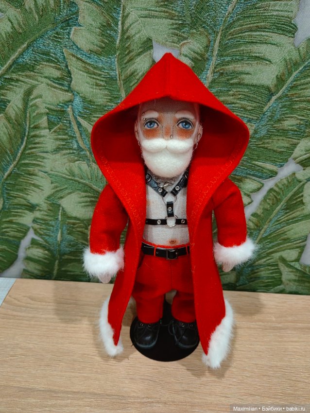 Санта с характером — Авторские текстильные куклы: Вальдорфские (фото 2)