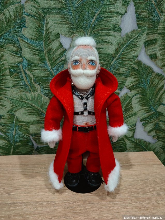 Санта с характером — Авторские текстильные куклы: Вальдорфские (фото 5)