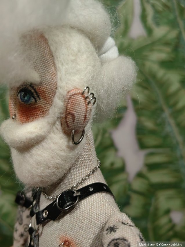 Санта с характером — Авторские текстильные куклы: Вальдорфские