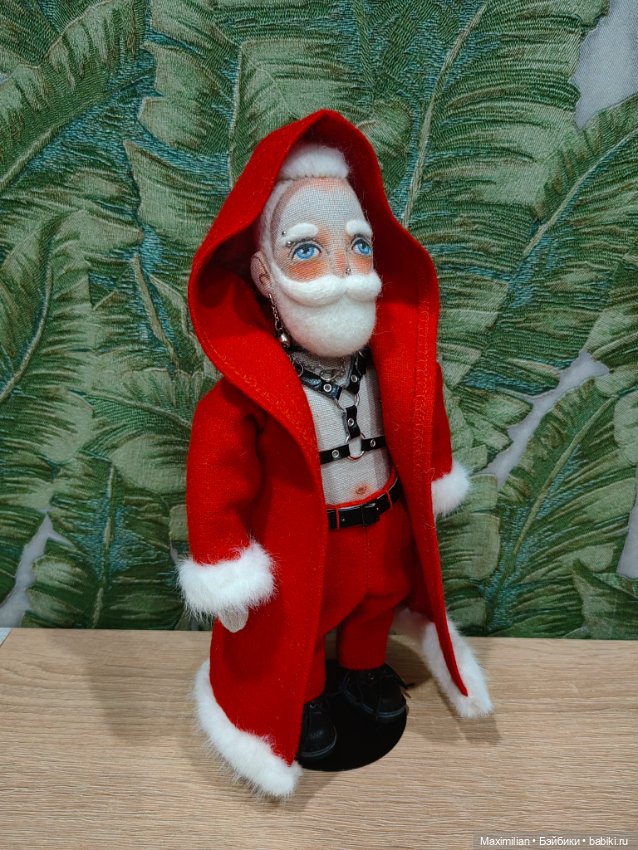 Санта с характером — Авторские текстильные куклы: Вальдорфские (фото 4)