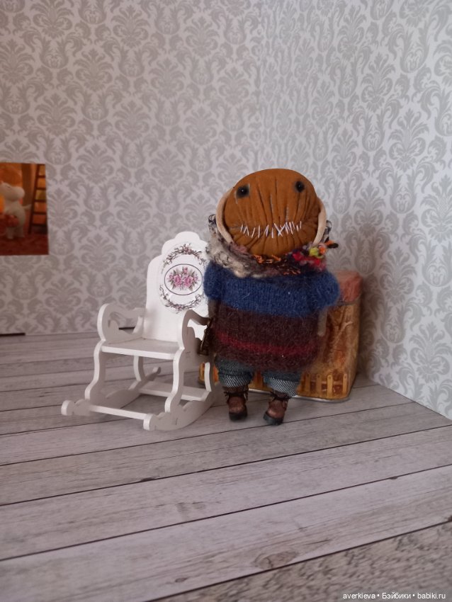 Тряпики - Тыквик приехал — Домашние фото авторских игрушек: Тедди (фото 9)