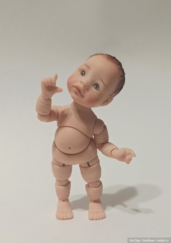 Новая Маленькая Булочка — Авторские шарнирные куклы своими руками: лепка (фото 3)