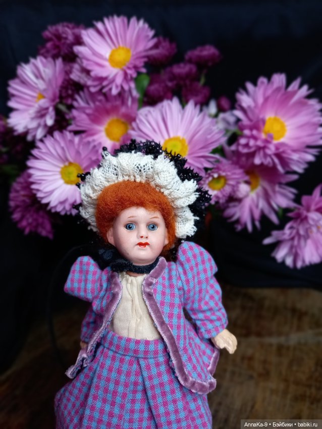 Шляпки и боннеты — Антикварные куклы Mignonette (Миньонетта): карманные