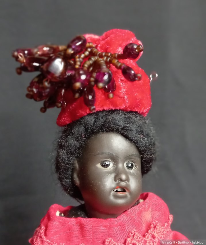 Шляпки и боннеты — Антикварные куклы Mignonette (Миньонетта): карманные