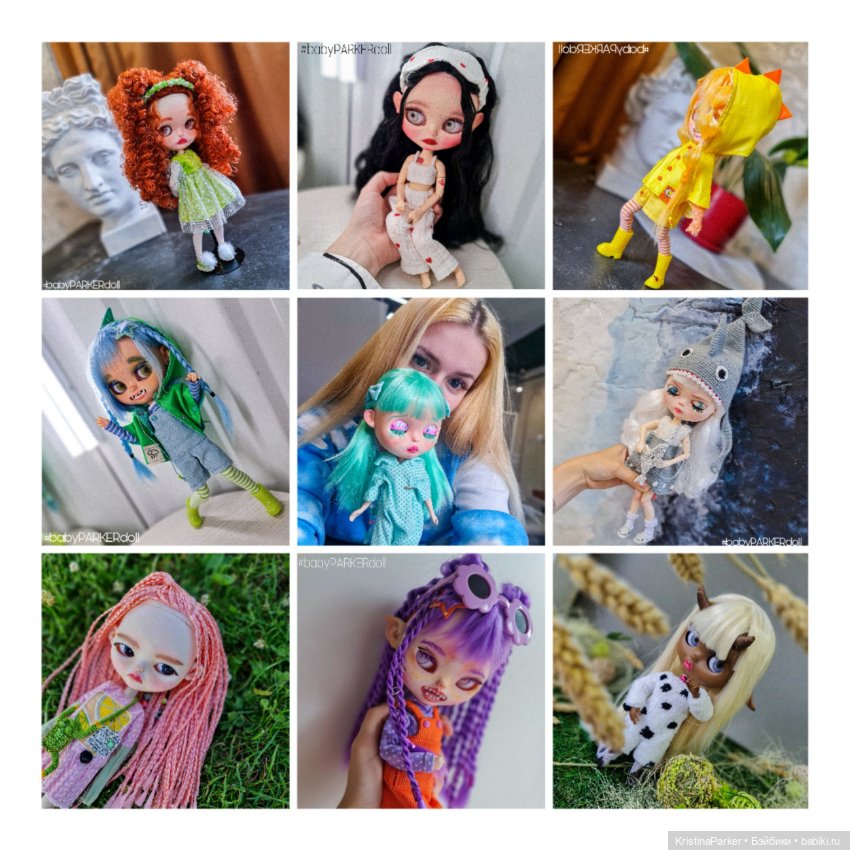 1 год кастомизации | by #babyPARKERdoll