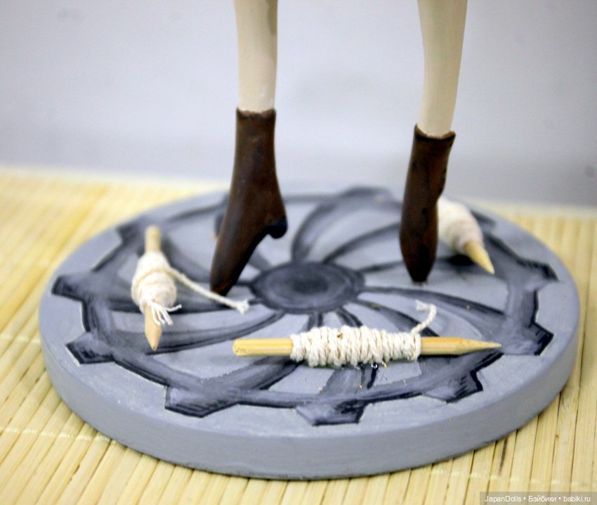 "Веселая ткачиха" на выставке "Куклы с характером. Четвертая высота" (фото 3)