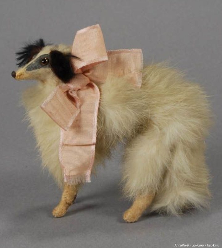 Антикварные кукольные собачки (фото 4)