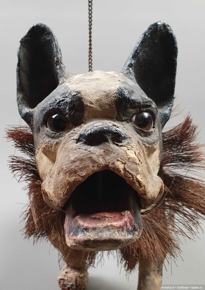 Антикварные кукольные собачки