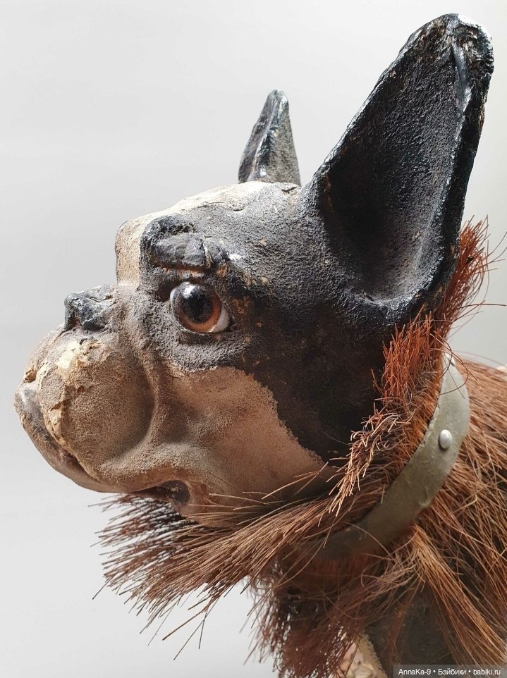 Антикварные кукольные собачки