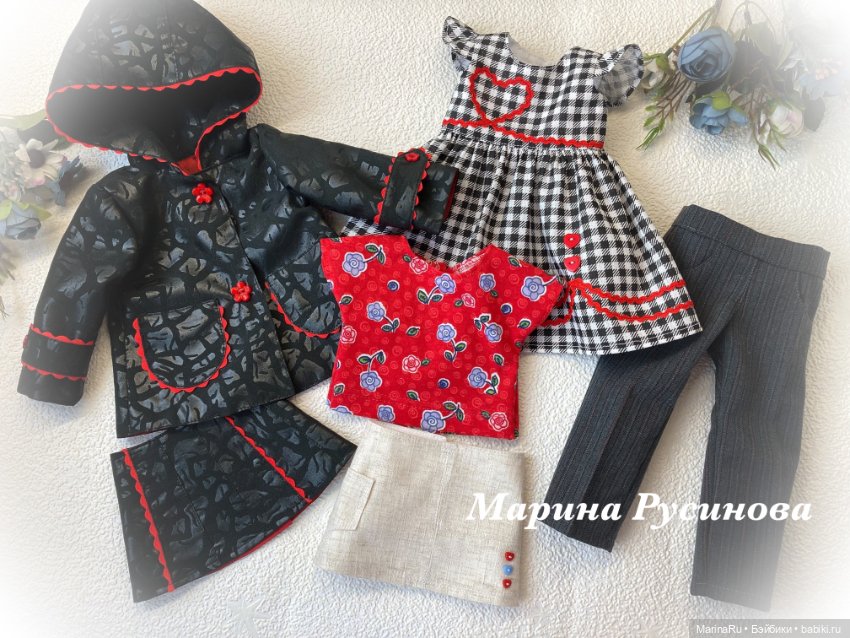 Осень, осень — Одежда и обувь для кукол своими руками: фото