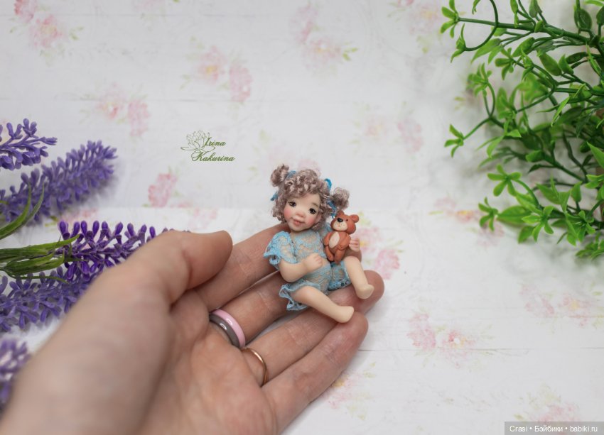 Подвижная Дюймовочка в корзинке (фото 5)